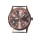 Wristwatch DIY kit, 36 mm stainless steel case, rose gold including movement