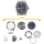 Wristwatch DIY kit, 42 mm stainless steel case including movement