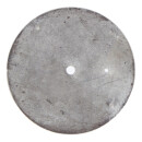 Esfera de reloj de bolsillo blanca, 37,0 mm para Unitas 6498-1