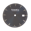 Fischer & Cie Armbanduhr Zifferblatt, 31,0 mm blau für...