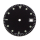 Dial 29.00 mm black with green luminescent indices for ETA 2824