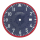 Reloj de pulsera esfera 34,50 mm, "Eagles Charity" azul / rojo para ETA 2824
