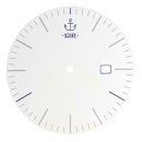 Armbanduhr Zifferblatt 37,00 mm, Seaside weiß für ETA 2824