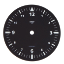 Wristwatch dial 37.00 mm black, "DR&P" for...