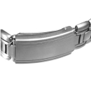 Titanium wristwatch case 37 mm diameter, incl. strap and dial