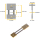 Pendulum spring for grandfather clocks and wall clocks 23 x 5,0 x 0,05 - #28