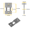 Pendulum spring for grandfather clocks and wall clocks...