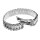 Bracelet Rolex President Style boucle déployante cachée en acier poli/brossé