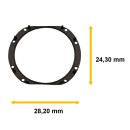 Case gasket / back gasket for CARTIER wristwatches 24.30...