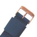 Orologio da polso, rosé 39 mm con quadrante POP Pilot blu e cinturino in nylon