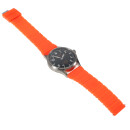 "Pop Pilot TPE x Fortis" wristwatch 42mm, orange, Miyota 2035 SC, silicone strap