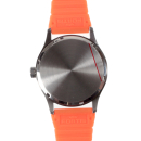 Montre "Pop Pilot TPE x Fortis" 42mm orange Miyota 2035 SC bracelet en silicone