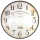 Reloj de pared de 34 cm "Cafe des Maguerites", soporte para movimiento de cuarzo