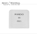 Genuine RADO waterproof set R900021 for case Ref. 160.3714.4