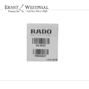 Genuine RADO waterproof set R900027 for case ref. 129.3577.4, 129.4077.4