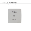 Genuine RADO waterproof set R900029 for case ref. 153.0346.3, 153.0352.3