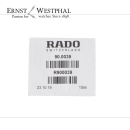 Original RADO Wasserdicht-Set R900039 für...