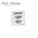 Genuine RADO waterproof set R900054 for case ref. 193.0324.3, 193.0386.3