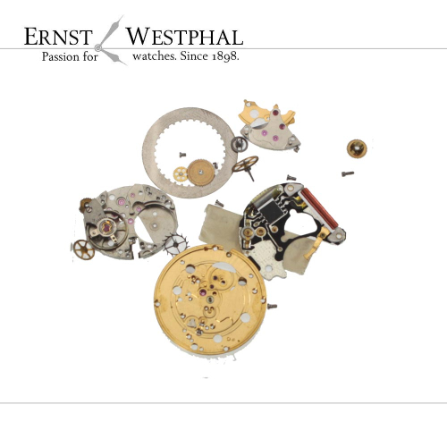 Spare parts for ETA 256.041 wristwatch quartz movement