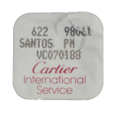 Genuine CARTIER crown VC070188 gold for Santos, with blue gemstone 4.24 mm