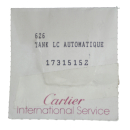 Véritable cristal CARTIER 17315152 pour Tank LC automatique 19.54 x 23.20 mm