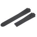 Genuine ORIS rubber strap, black, for ORIS Aquis models 18 mm