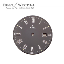 Esfera original EBEL 987902/252T 25,2 mm negra para 1911...