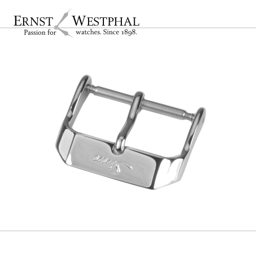 Genuine SINN pin buckle 20 mm stainless steel, polished