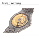 Automatic wristwatch with 37 mm, titanium case, adjustable strap  ETA2824/2