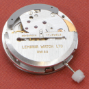 Automatic movement LWO LEMANIA 5100, F3 white on black German, Lemania rotor