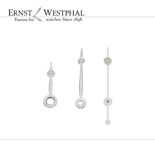 Wristwatch hands 7.0 | 10.0 | 10.0 mm "Breguet", steel