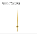 Wristwatch center second hand 0.20/12.00 mm gold colored