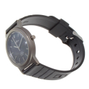 Montre TEMPIC 01 titane noir avec bracelet silicone...