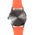 "Pop Pilot x Fortis" wristwatch 42mm, orange DUR, Miyota 2035 SC, silicone strap