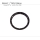 Genuine PORSCHE DESIGN rehaut / inner bezel 36 mm, black