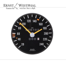 Tischuhr Tachometer-Uhr Mercedes-Benz 280SL - R107