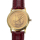 Montre Britannia 1988 avec bracelet en cuir REFURBISHED