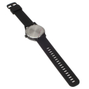 Pop Pilot BCN montre-bracelet trois aiguilles 39 mm bracelet silicone noir