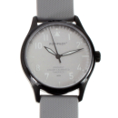 Pop Pilot BCN montre-bracelet trois aiguilles 39 mm bracelet silicone gris