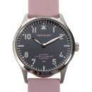 Pop Pilot MRS wristwatch 39 mm steel case silicone strap pink