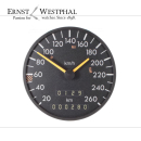 Tischuhr Tachometer-Uhr Mercedes-Benz 280SL - R129