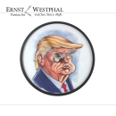 Reloj de sobremesa Donald Trump POTUS - Make time great...