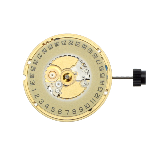 ETA 955.412 quartz movement 10 1/2 H1 SC CLD @6 yellow SWISS MADE