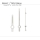Armbanduhrzeiger, Set 8,0 mm / 12,0 mm / 12,0 mm, Stahl