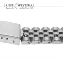 Jubilee style steel bracelet, 20 mm, compatible with ROLEX GMT