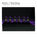 Nixie style table clock with 6 mini LCD displays