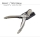 Parallel pliers with rubber attachments for pressing in watch glasses