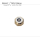 Couronne Omega authentique 42117, jaune 4,6 mm x 2,9 mm