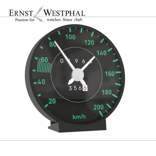 Speedclock II - The time machine in speedometer design / Porsche 356 B/C