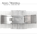 Original FORTIS correa para reloj con cierre desplegable de acero inoxidable